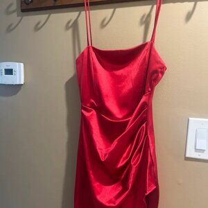 Small red dress